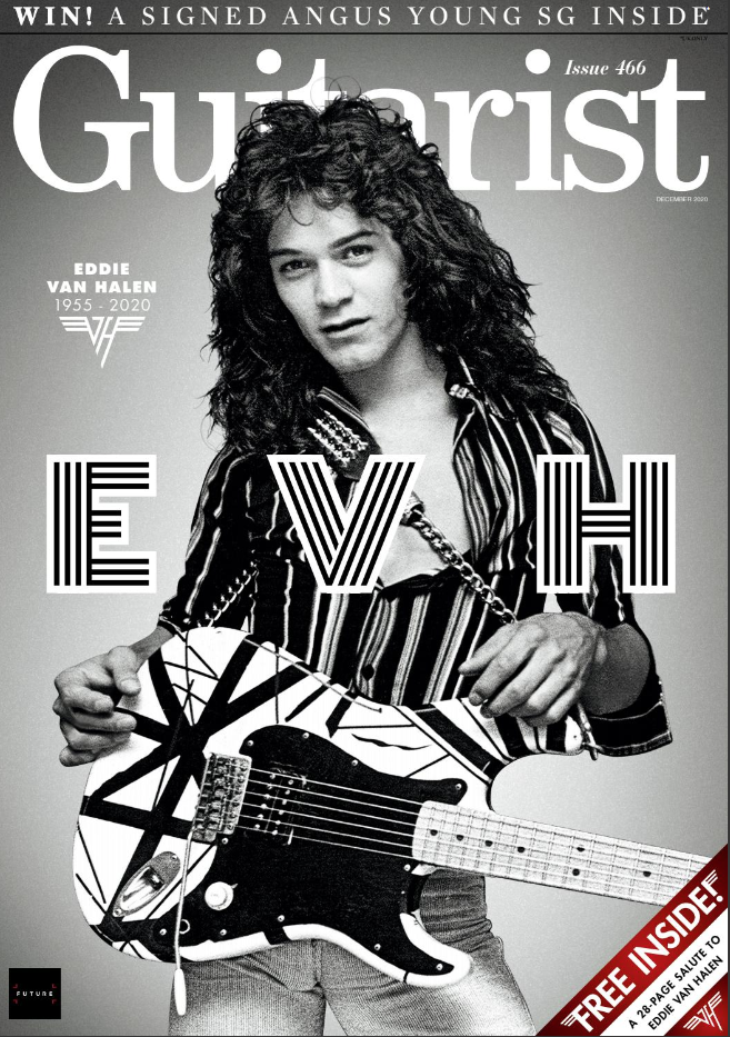 UK Guitarist Magazine December 2020: EDDIE VAN HALEN COVER FEATURE