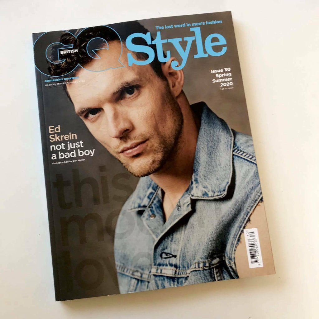 BRITISH UK GQ STYLE Magazine: ED SKREIN COVER FEATURE Ezra Miller