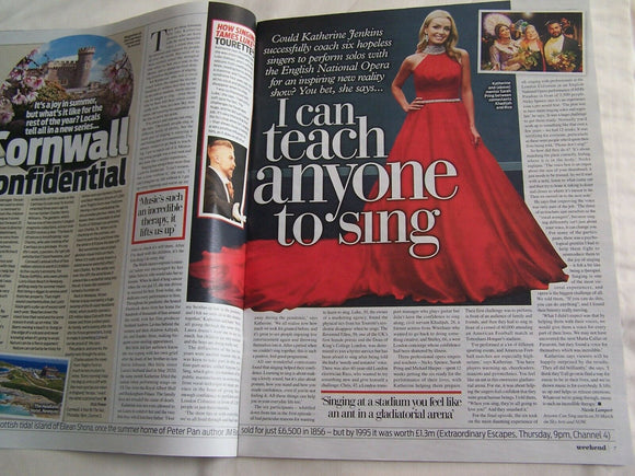 WEEKEND Mag 19/03/2022 MICHAEL FLATLEY COVER FEATURE Katherine Jenkins
