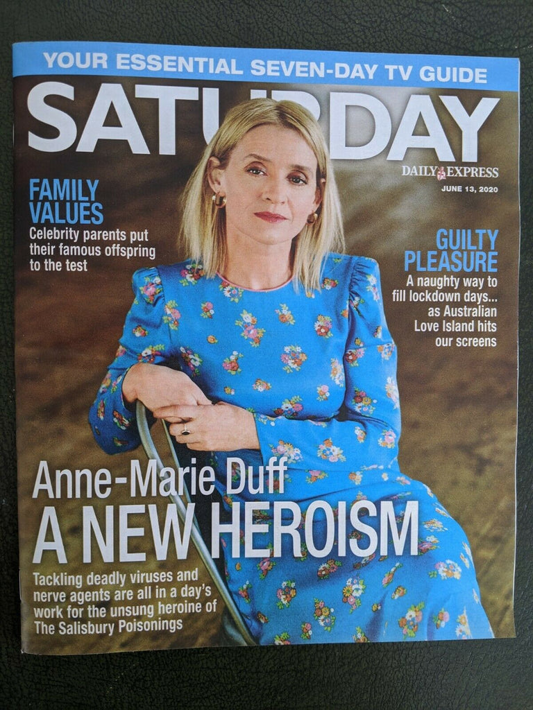 SATURDAY Magazine 06/2020 ANNE-MARIE DUFF James McAvoy MARK SLADE Martin Kemp