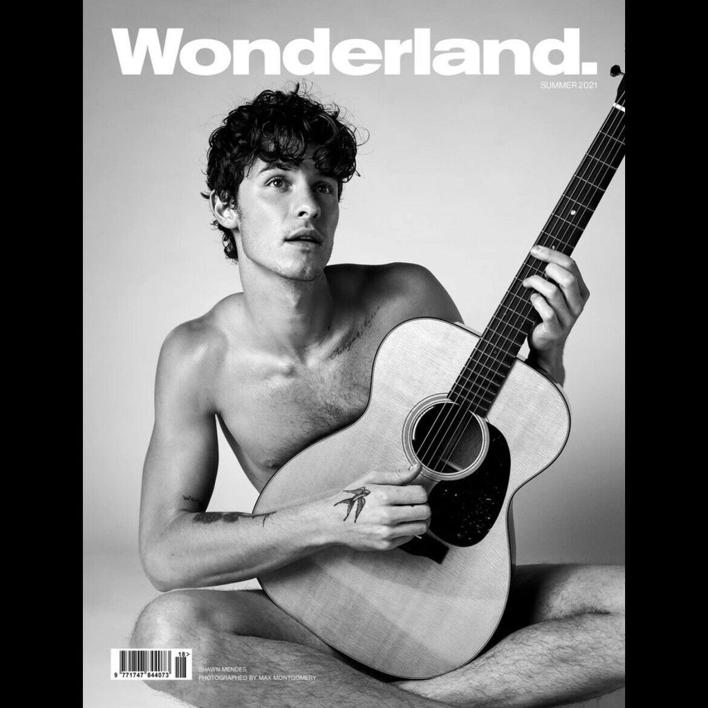 Shawn Mendes covers WONDERLAND SUMMER 2021 ISSUE Magazine