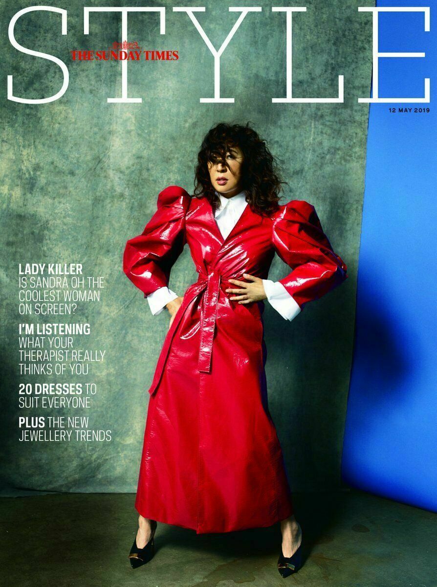 SUNDAY TIMES STYLE magazine 12 May 2019 Sandra Oh (Killing Eve) Jodie Comer