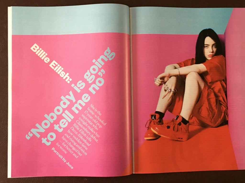 UK Sunday Times Magazine June 2019: Billie Eilish World Exclusive