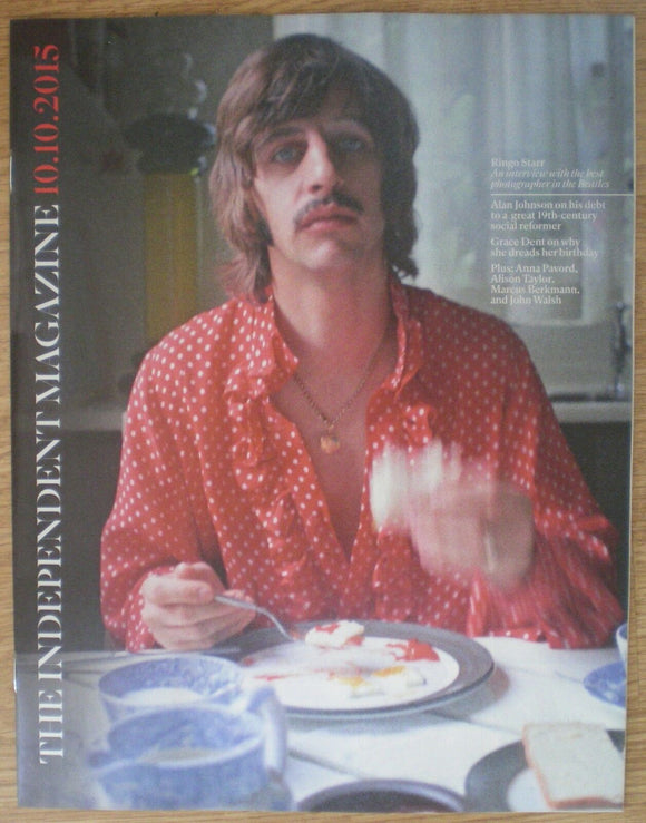 Ringo Starr - The Beatles - The Independent magazine – 10 October 2015