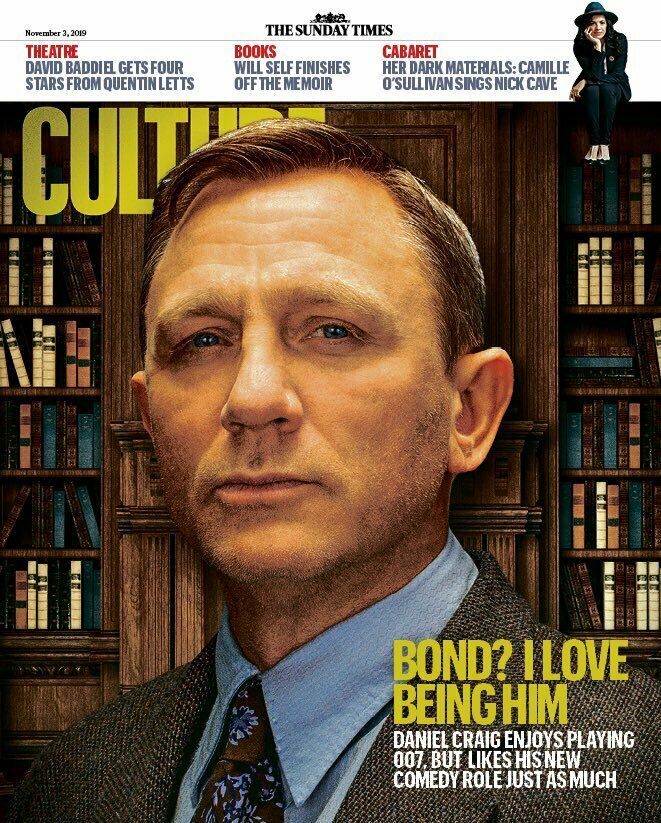 CULTURE magazine November 3 2019 DANIEL CRAIG COVER AND FEATURE James Bond