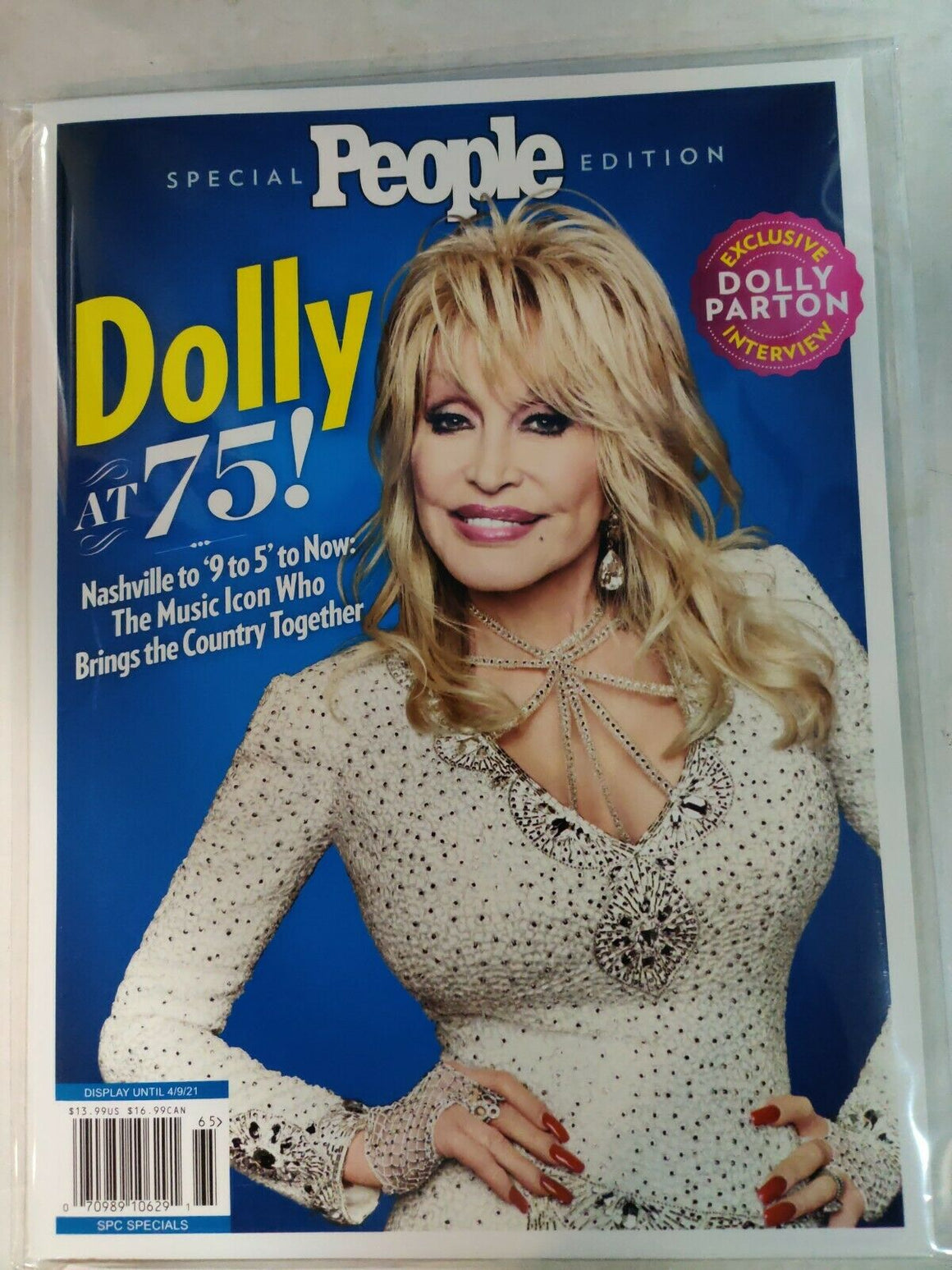 DOLLY PARTON AT 75 PEOPLE MAGAZINE SPECIAL EDITION 2021 EXCLUSIVE INTERVIEWS NEW