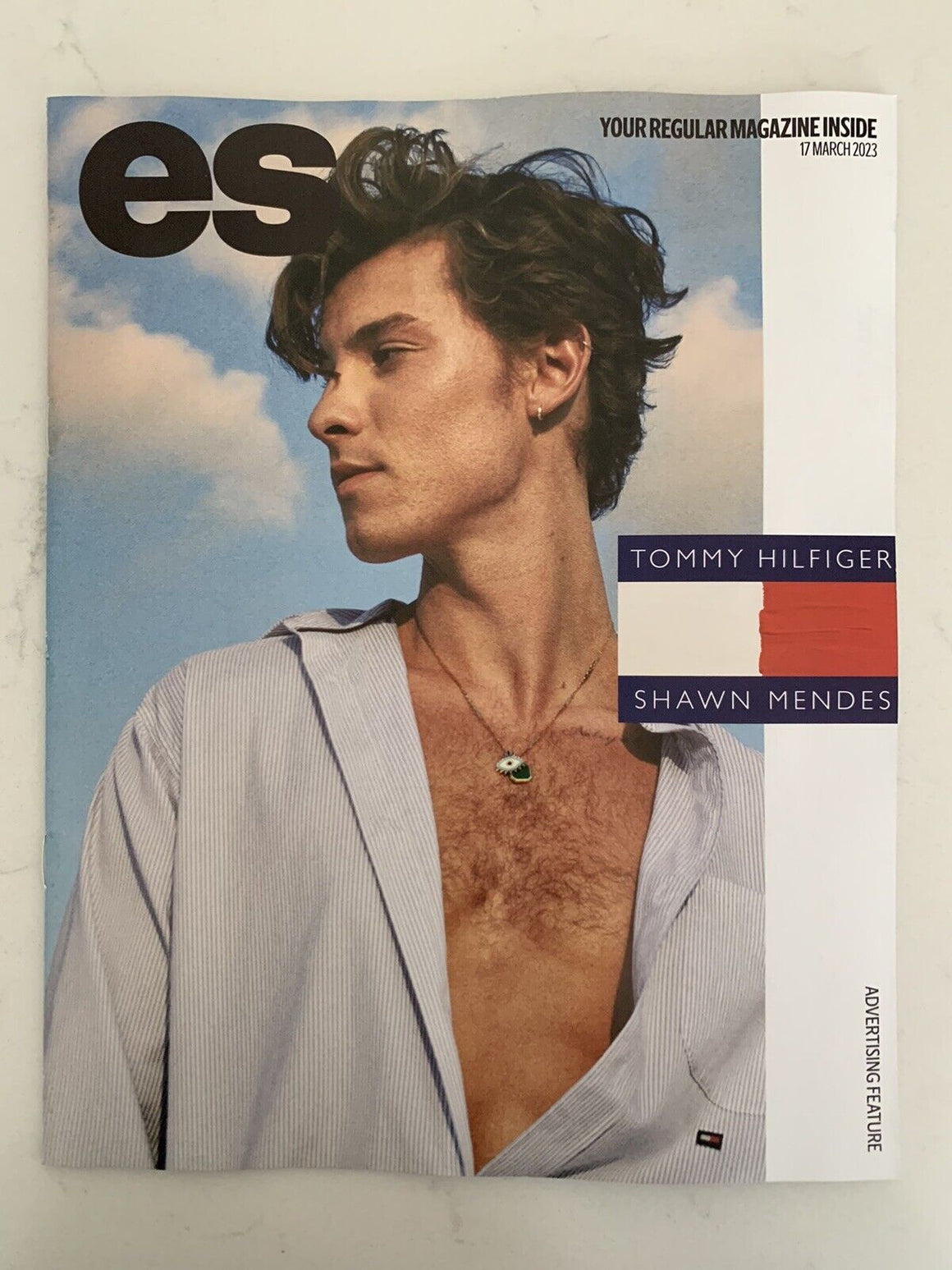 SHAWN MENDES X TOMMY HILFIGER / CHRISTINE AND THE QUEENS UK ES MAGAZINE 2023*
