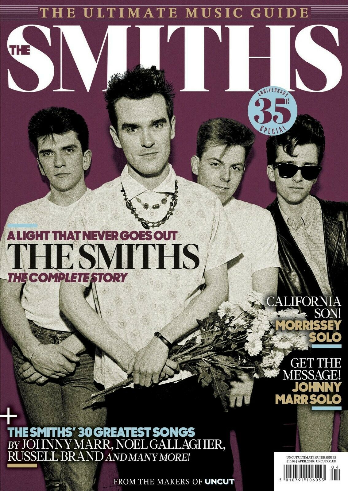 UNCUT ULTIMATE MUSIC GUIDE magazine April 2019 - The Smiths Morrissey
