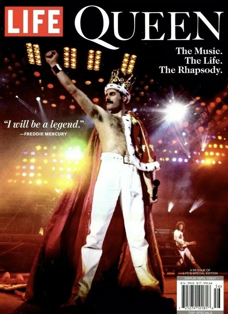 QUEEN LIFE MAGAZINE THE MUSIC RHAPSODY 2021 FREDDIE MERCURY BRAND NEW