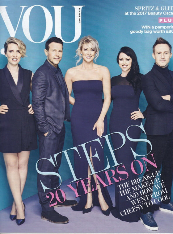 UK You Magazine April 2017 STEPS Exclusive Photo Cover Interview
