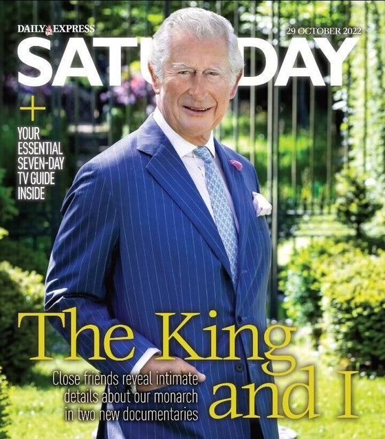 SATURDAY UK MAGAZINE KING CHARLES III COVER FEATURE - OCTOBER 2022