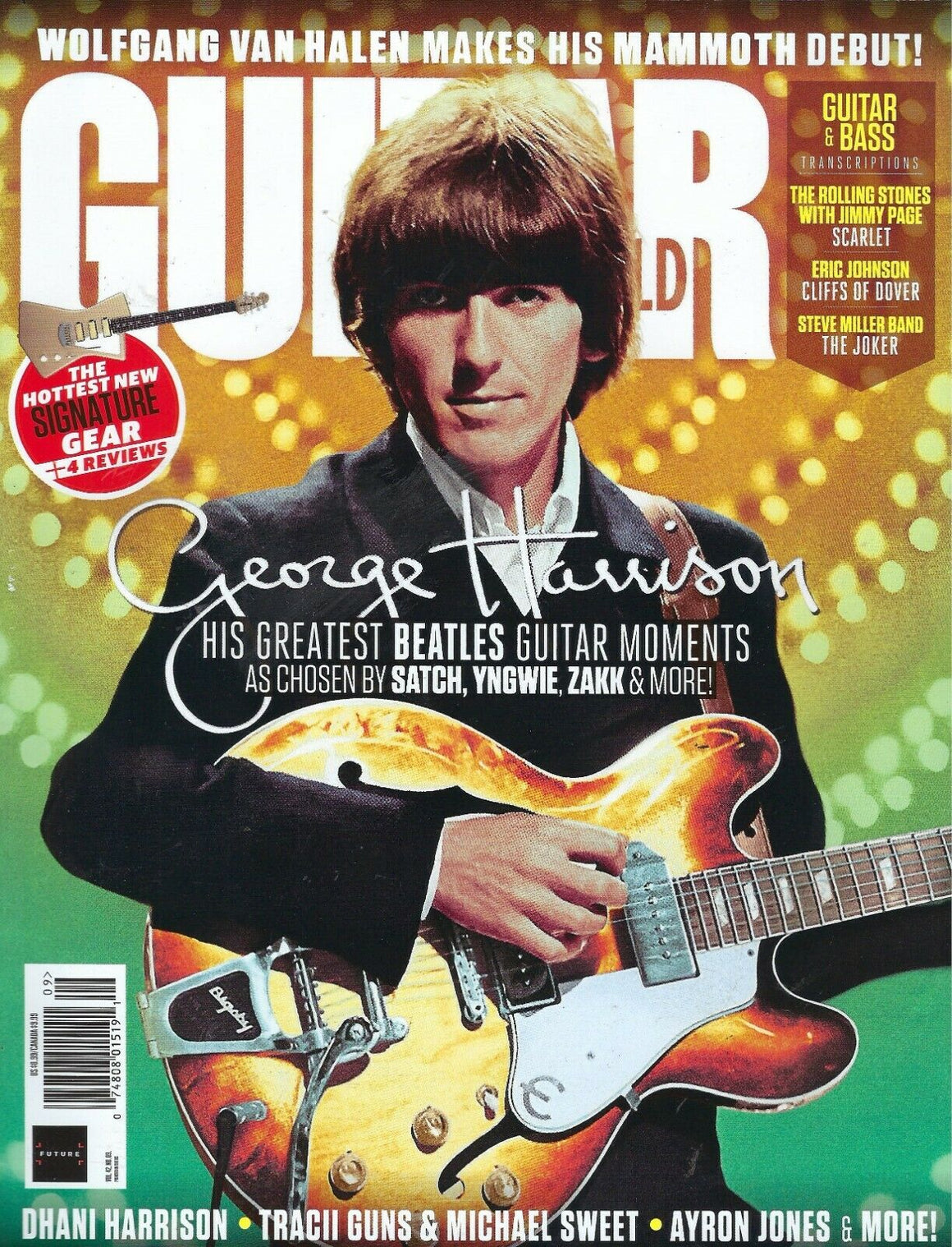 Guitar World September 2021 George Harrison The Beatles