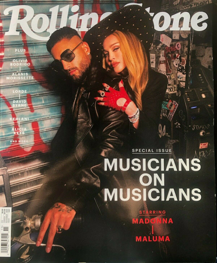 MADONNA & MALUMA - ROLLING STONE MAG - NOV 2021 - BRAND NEW