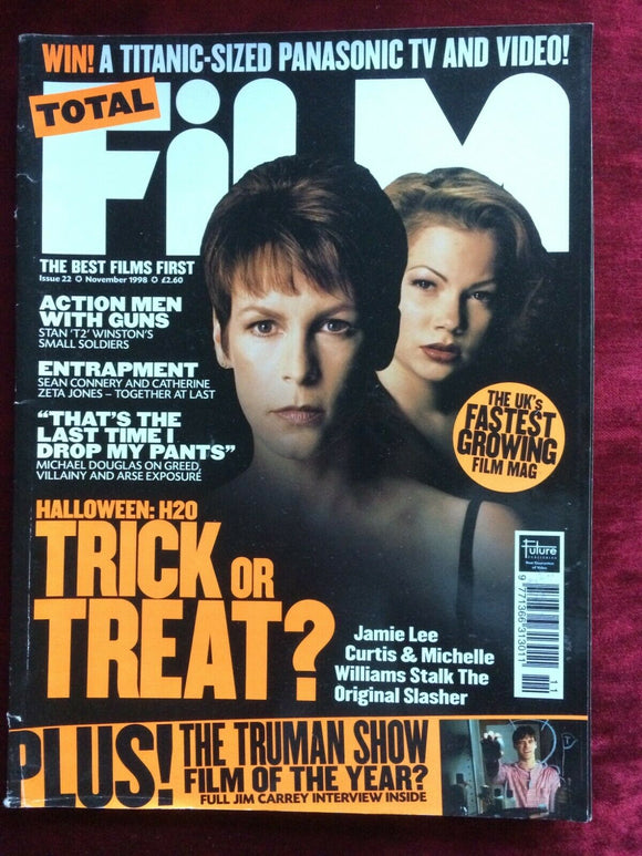 TOTAL FILM mag (UK) Nov-1998 JAMIE LEE CURTIS MICHELLE WILLIAMS Halloween