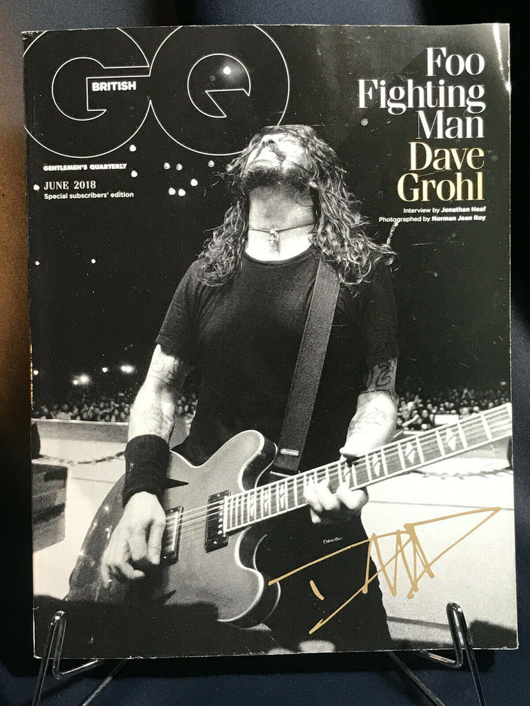 British GQ Magazine June 2018 Dave Grohl The Foo Fighters Cover Subscribers Cover
