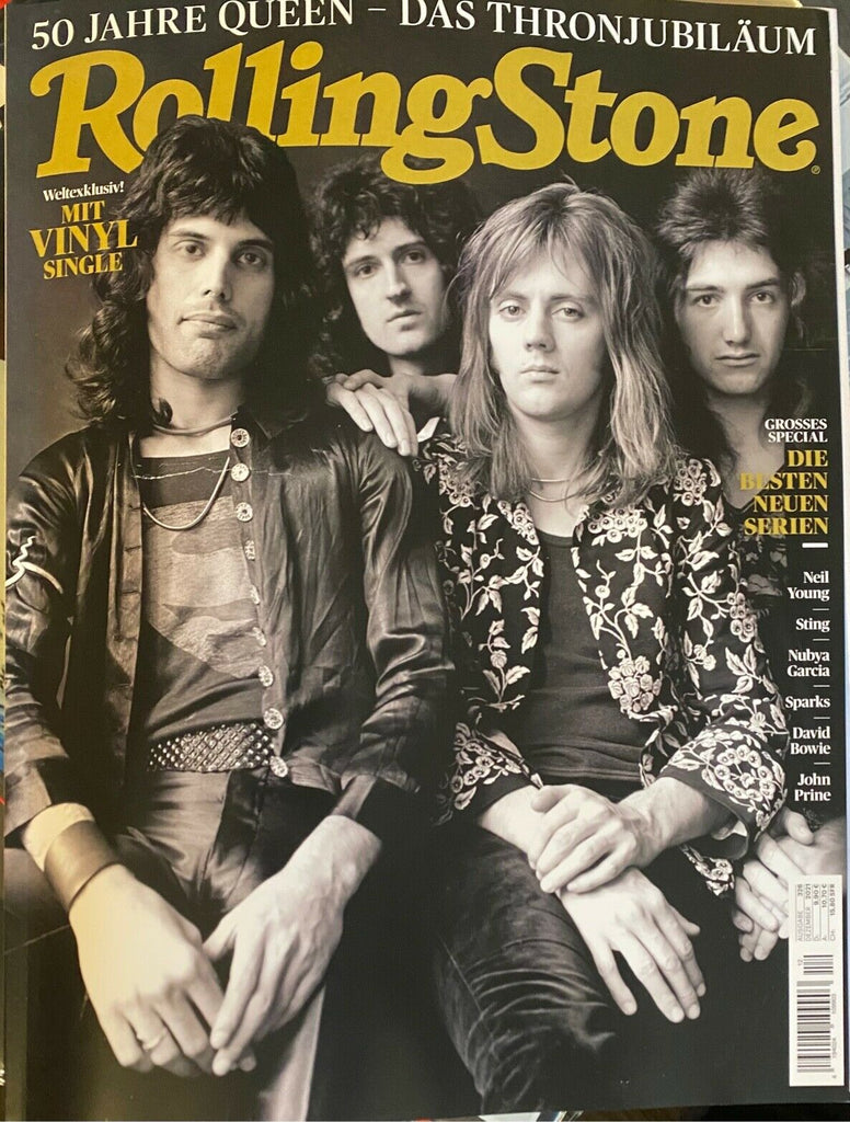 QUEEN exclusive 7″ vinyl single + German Rolling Stone magazine 12/2021