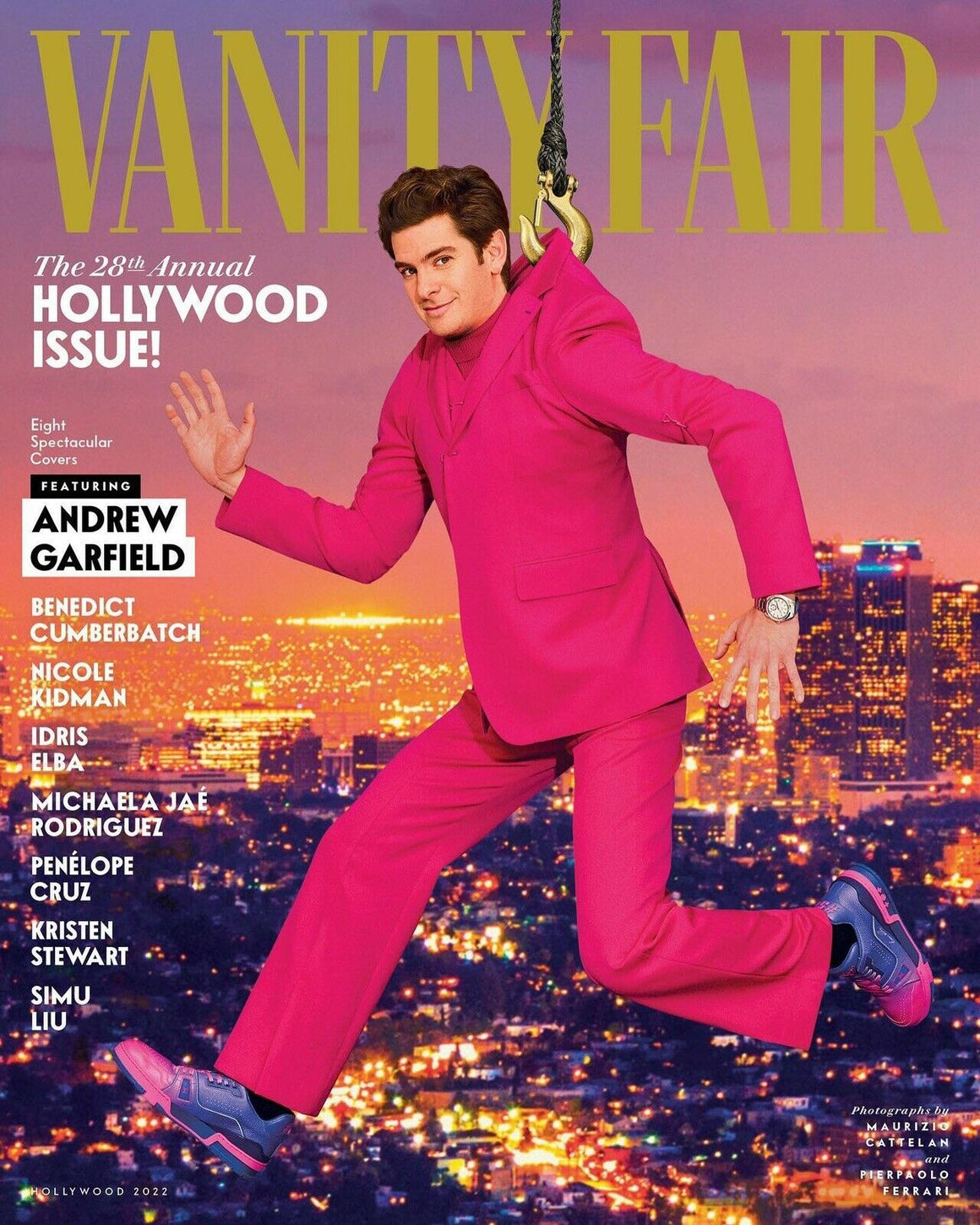 VANITY FAIR March 2022 28TH ANNUAL HOLLYWOOD - ANDREW GARFIELD (Pre-Order)