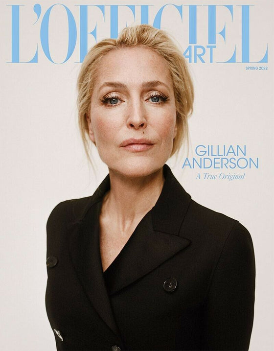 GILLIAN ANDERSON - L’OFFICIEL USA MAGAZINE - SPRING 2022 - (Shipped from the USA)