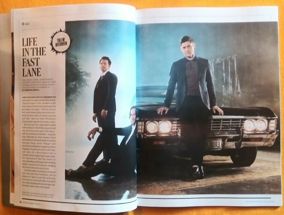 SUPERNATURAL ガイド Entertainment Weekly ENTERTAINMENT WEEKLY MAGAZINE THE ULTIMATE GUIDE SUPERNATURAL Lot Of 5