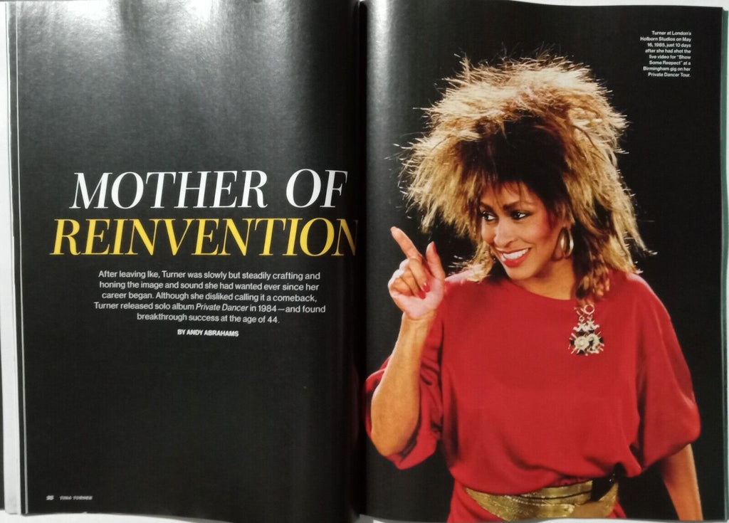 TINA TURNER Magazine POP ICONS SPECIAL ISSUE Her Life In Pictures QUEEN OF ROCK