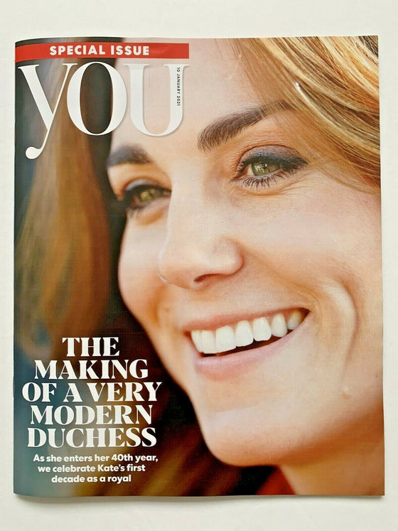 UK You Magazine KATE MIDDLETON in her 40th year January 10th 2021