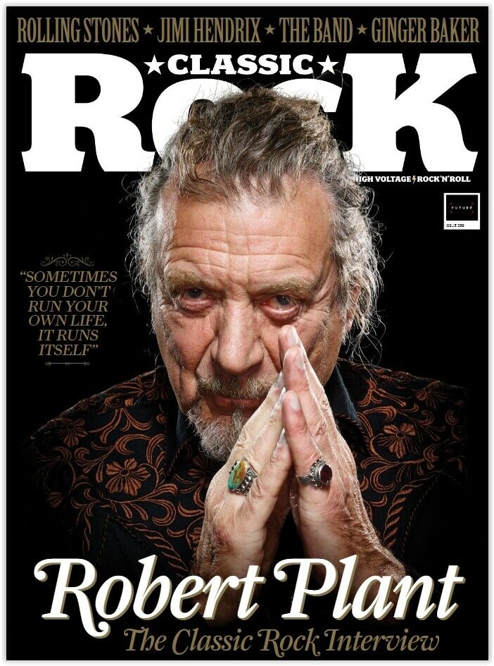 Classic Rock Magazine December 2019: ROBERT PLANT LED ZEPPELIN Def Lep ...