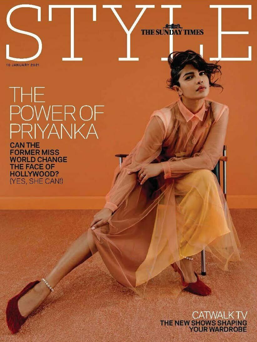 UK Style Magazine January 2021: PRIYANKA CHOPRA COVER & FEATURE