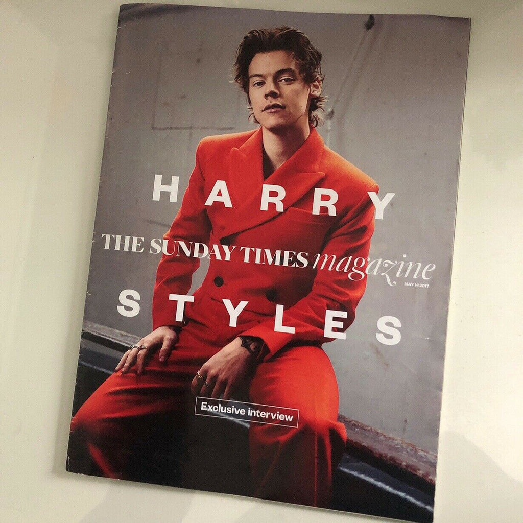 RARE Harry Styles The Sunday Times Magazine May 14 2017
