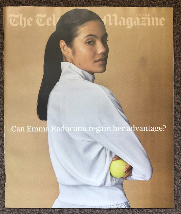 EMMA RADUCANU Telegraph Magazine May 28th 2022