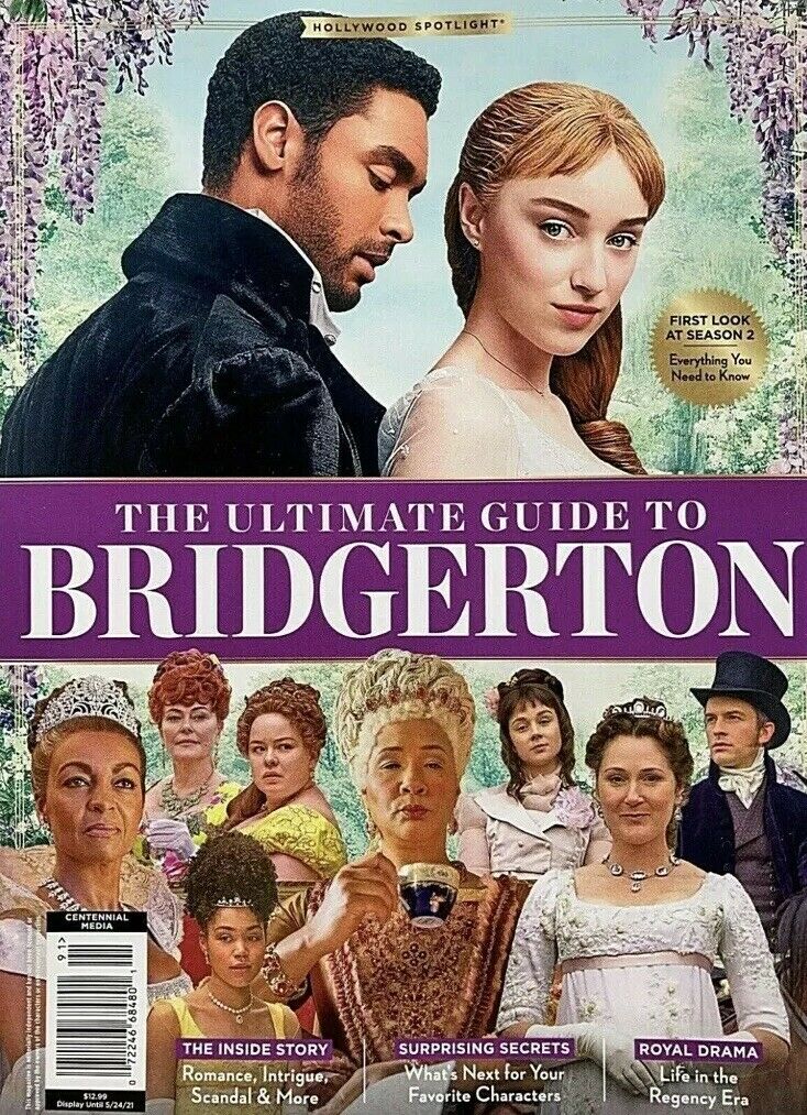 THE ULTIMATE GUIDE TO BRIDGERTON Phoebe Dynevor 2021 Brand New Magazine