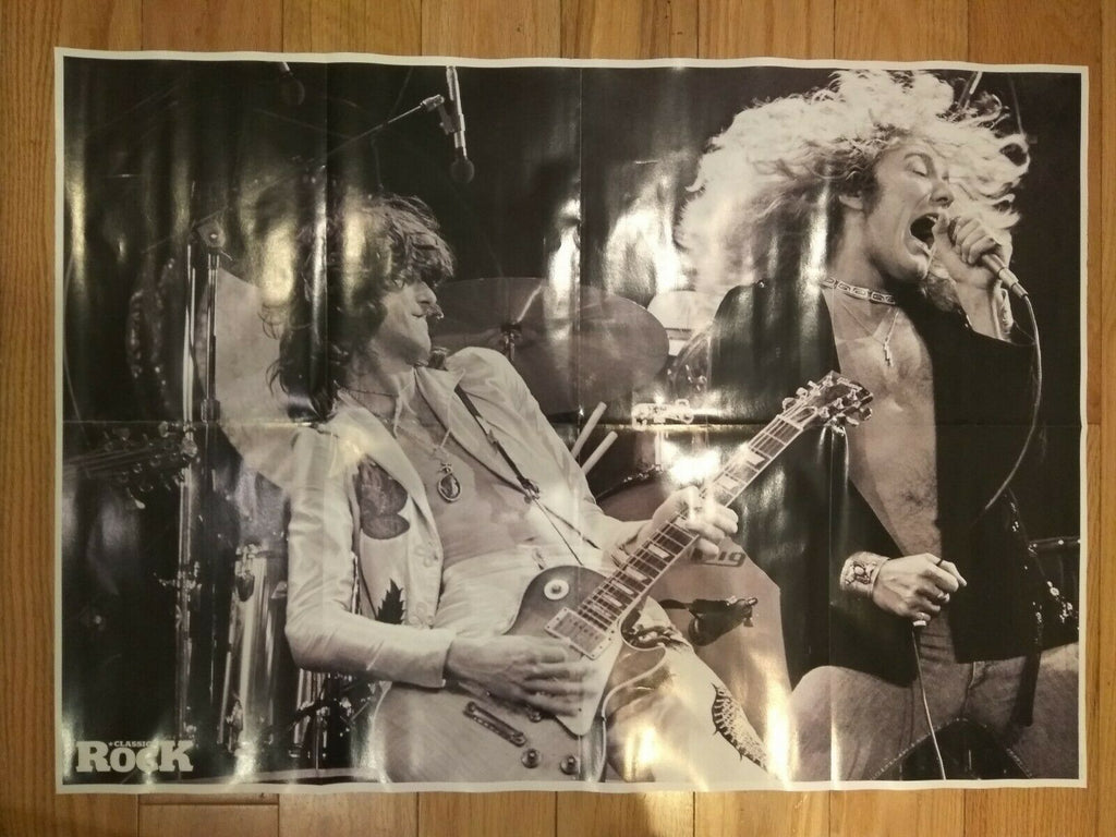 Classic Rock Magazine August 2019: LED ZEPPELIN 50th Anniversary Special + Free Poster + Booklet