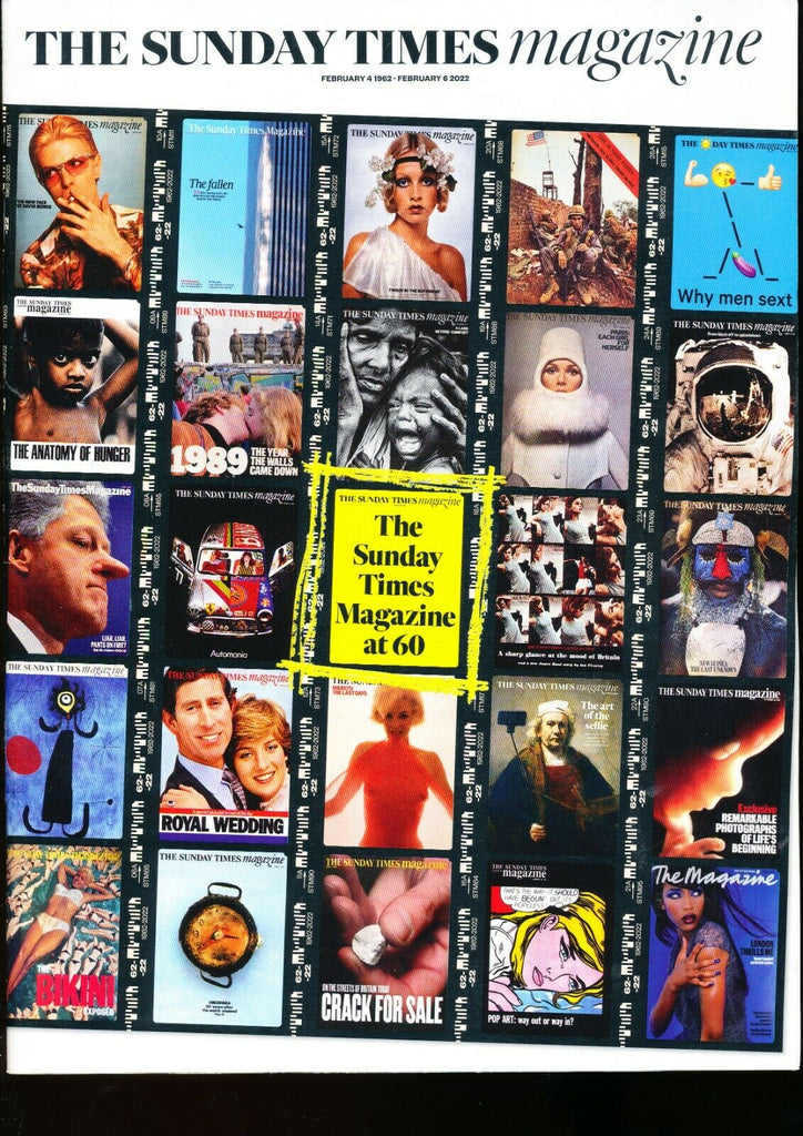 SUNDAY TIMES Mag 06/02/2022 at 60 Marilyn Monroe David Bowie Tom Baker Lulu