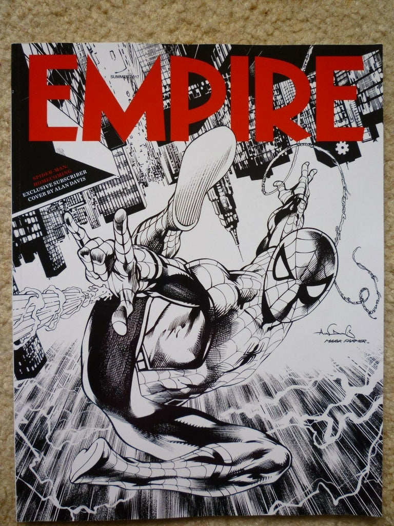 Empire Magazine Summer 2017 Spiderman Homecoming Tom Holland Chris Evans