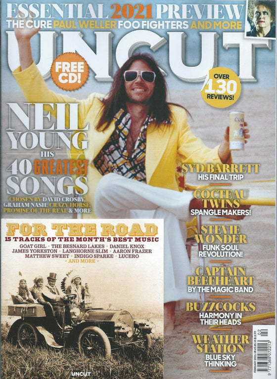 UK Uncut Magazine FEB 2021: NEIL YOUNG COVER SPECIAL & FREE CD