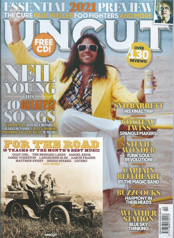 UK Uncut Magazine FEB 2021: NEIL YOUNG COVER SPECIAL & FREE CD