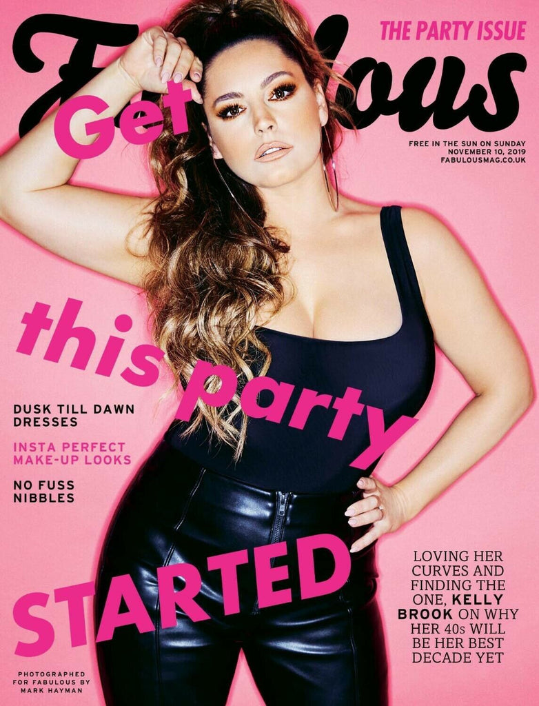FABULOUS magazine 11th November 2019 Rick Astley Kelly Brook