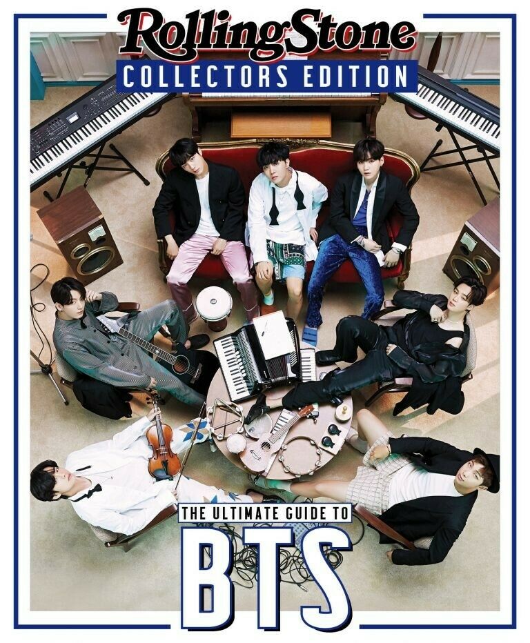 Rolling Stone India COLLECTORS EDITION THE ULTIMATE GUIDE TO. BTS with poster