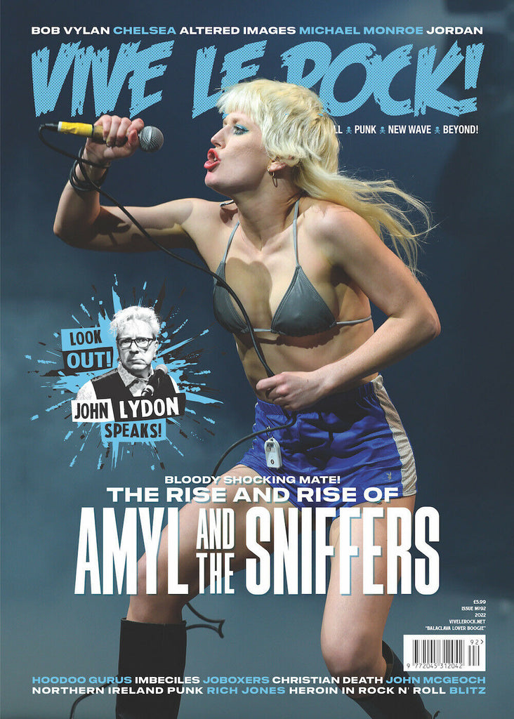 VIVE LE ROCK Magazine (No.92 - 2022) : Johnny Rotton - AMYL AND THE SNIFFERS