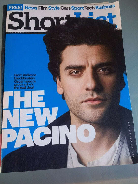SHORTLIST Mag 05/2016 OSCAR ISAAC Cover & Interview