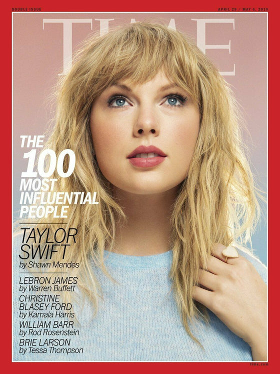 EUROPEAN TIME MAGAZINE April 29 2019 TAYLOR SWIFT 100 most influential people