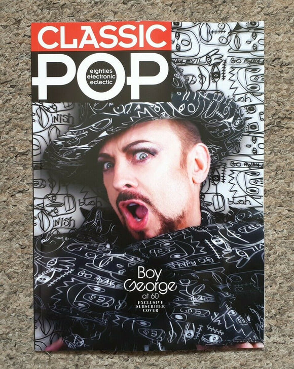 Boy George Classic Pop Magazine July August 2021 (Exclusive Subscriber Cover)