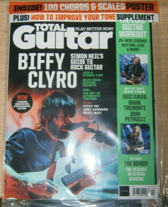 Total Guitar magazine #354 Feb 2022 Biffy Clyro Simon Neil Guide To Rock Guitar