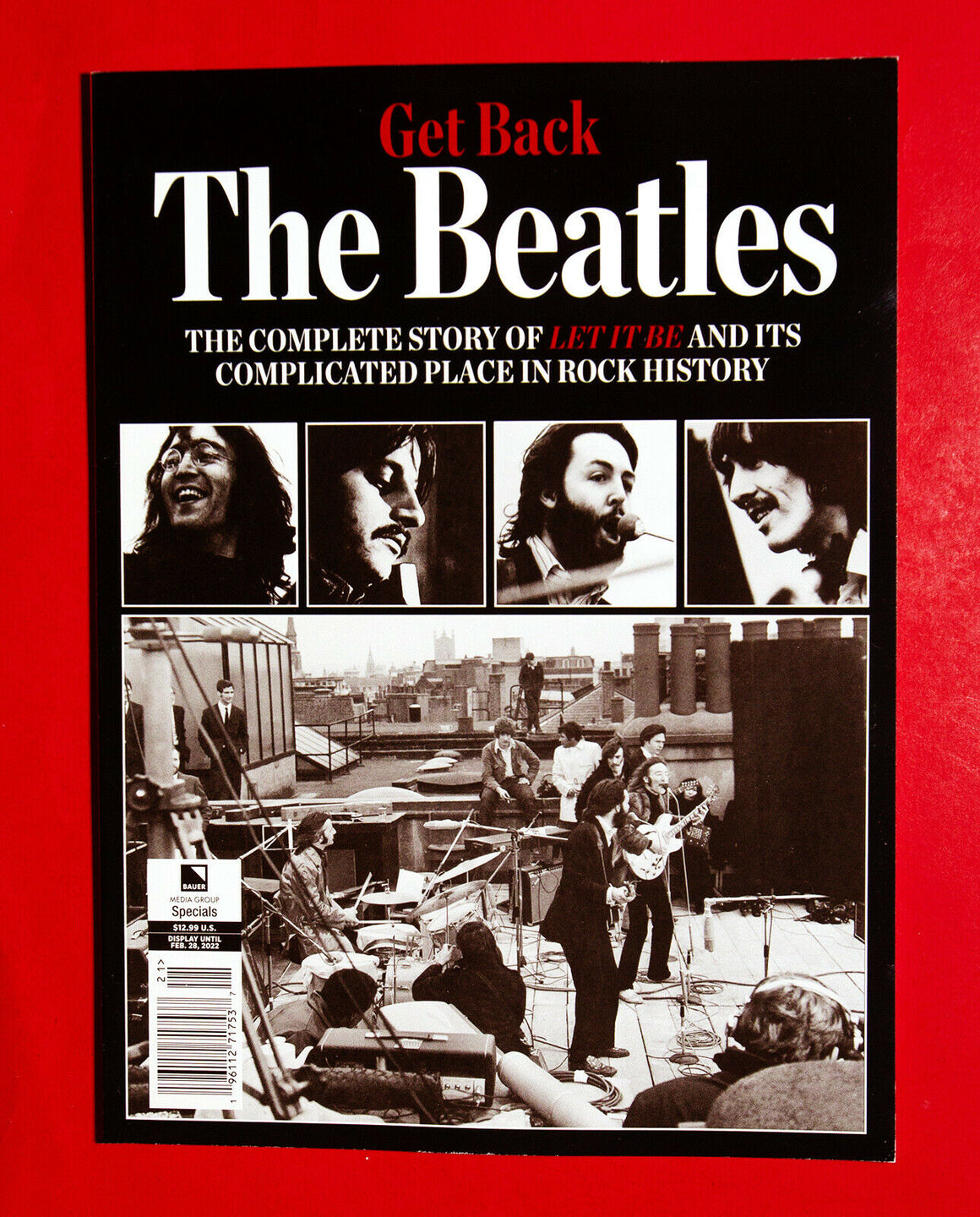 GET BACK - The Beatles THE COMPLETE STORY OF LET IT BE - New Magazine 2021