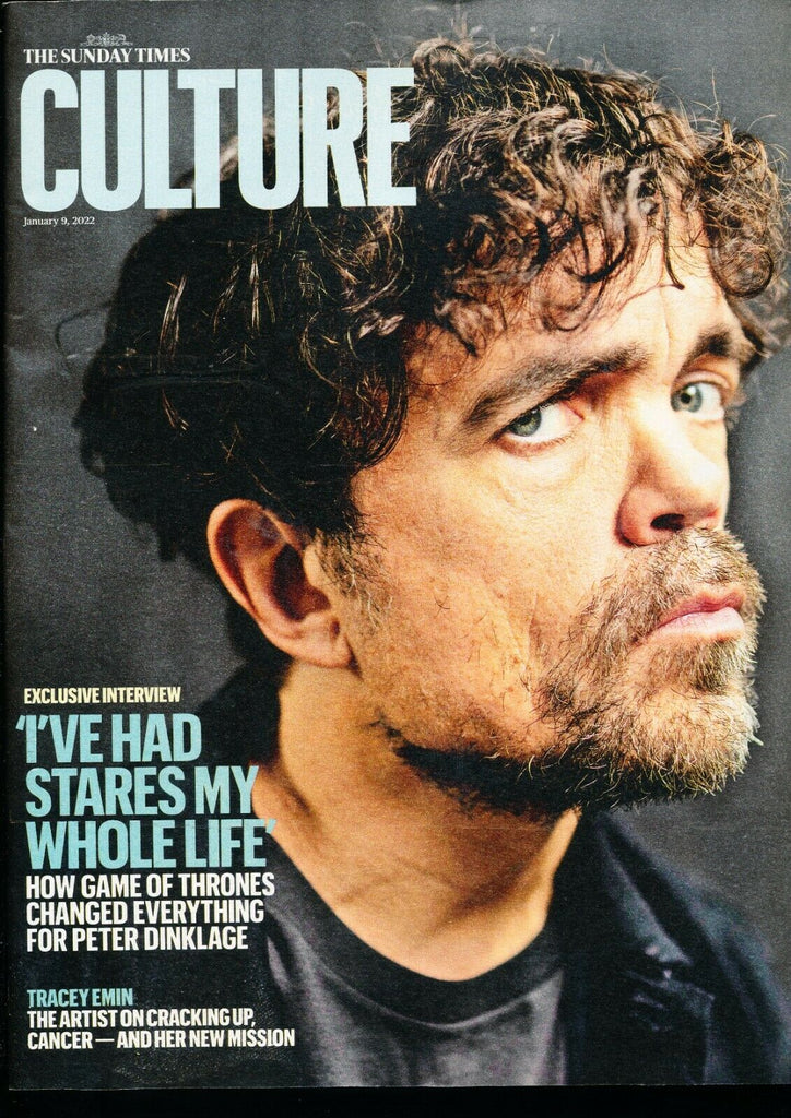 CULTURE Magazine 09/01/2022 PETER DINKLAGE Liisi LaFontaine Tamara Rojo