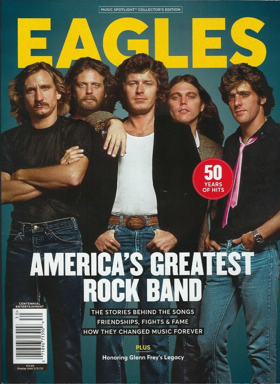 The EAGLES Magazine America's Greatest Rock Band 2021 - 50 Years Of Hits!