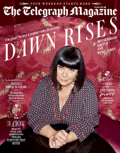 UK Telegraph Magazine October 2020: DAWN FRENCH COVER FEATURE