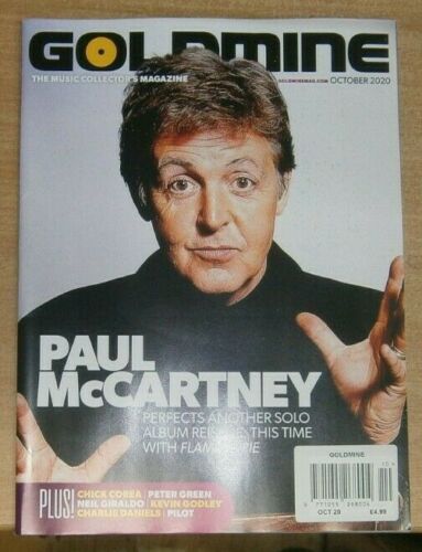 Goldmine magazine Oct 2020 Paul McCartney The Beatles