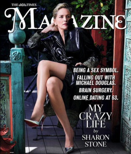 UK TIMES Magazine March 2021: SHARON STONE COVER FEATURE Ratched