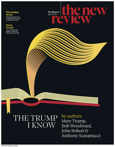 UK OBSERVER REVIEW October 2020: DONALD TRUMP Dawn French Bruce Springsteen