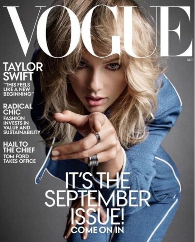 TAYLOR SWIFT - VOGUE US MAGAZINE - SEPTEMBER 2019 - NEW